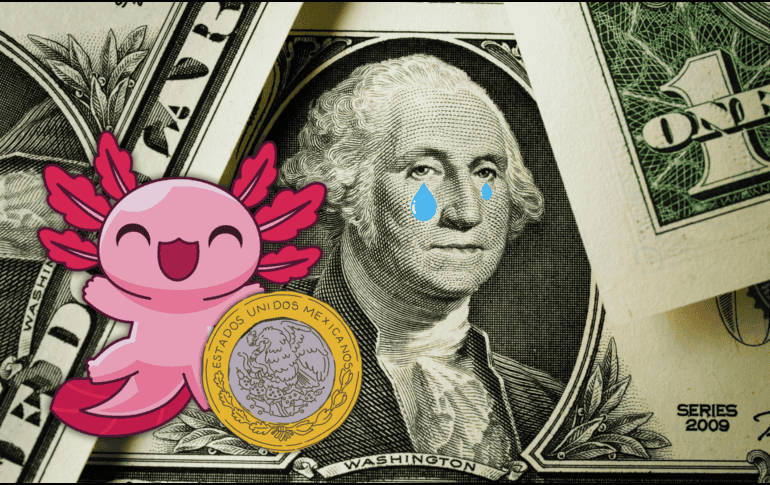 La última vez que el dólar cerró en un nivel tan bajo fue el 31 de mayo de 2024. ESPECIAL / CANVA