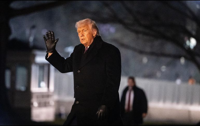 Trump advirtió a Canadá a través de su red social, Truth Social. EFE/ARCHIVO