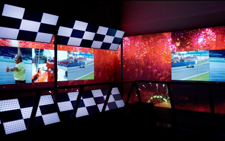 Hasta el momento, no se ha informado por cuánto tiempo permanecerá The Formula 1 Exhibition en CDMX. ESPECIAL / f1exhibition.com