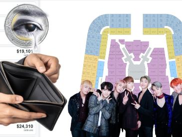 Así va la reventa de boletos para las tres fechas de BTS en México. ESPECIAL