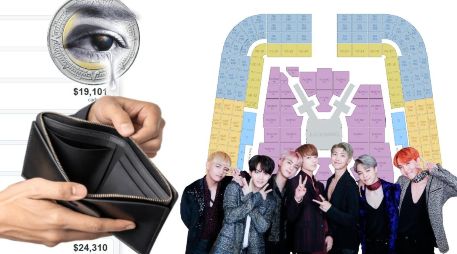 Así va la reventa de boletos para las tres fechas de BTS en México. ESPECIAL