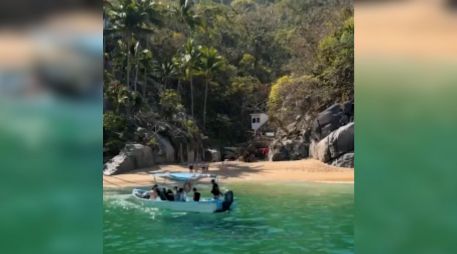 Su ubicación, lejos del centro urbano y sin acceso vehicular directo, ha permitido que conserve un estado prácticamente natural. X / @PuertoVallarta