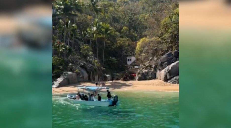 Su ubicación, lejos del centro urbano y sin acceso vehicular directo, ha permitido que conserve un estado prácticamente natural. X / @PuertoVallarta