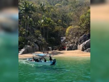 Su ubicación, lejos del centro urbano y sin acceso vehicular directo, ha permitido que conserve un estado prácticamente natural. X / @PuertoVallarta