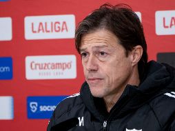 El propio Almeyda confirmó la situación en conferencia de prensa, donde explicó que la posibilidad de llegar a Monterrey fue real, aunque finalmente se decidió por el proyecto del club andaluz. EFE/ ARCHIVO.