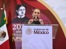 Sheinbaum subrayó que la relación con Estados Unidos se basa en el respeto mutuo y que la cooperación no implica subordinación ni pérdida de soberanía. EFE/ Presidencia de México