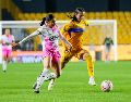 Tigres Femenil se ubicó en el noveno lugar de la tabla con 10 unidades, mientras que Atlas Femenil permanece en la parte baja, en el décimo quinto puesto. IMAGO7.