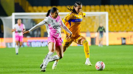 Tigres Femenil se ubicó en el noveno lugar de la tabla con 10 unidades, mientras que Atlas Femenil permanece en la parte baja, en el décimo quinto puesto. IMAGO7.
