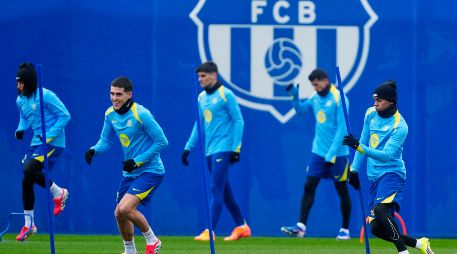 El Barcelona de Hansi Flick está en la cima con 49 puntos. EFE/A. García