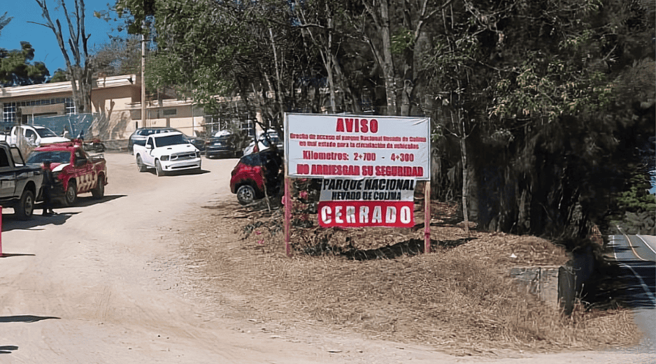 La Semadet exhorta a la población a mantenerse informada a través de fuentes oficiales, antes de planear una visita al Nevado de Colima. ESPECIAL/Protección Civil Jalisco