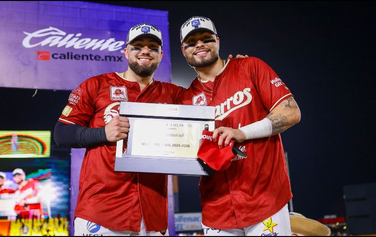 Tirso y Julián Ornelas pasaron de soñar con enfrentarse a convertirse en campeones juntos con Charros de Jalisco, como figuras de una Serie Final inolvidable. CORTESÍA/ CHARROS DE JALISCO.