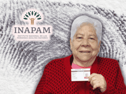 La credencial del Instituto Nacional de las Personas Adultas Mayores puede usarse en el trámite de la CURP biométrica. ESPECIAL/Canva/Gobierno de México