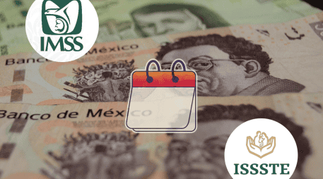 Ya se conocen las fechas en las que los pensionados del IMSS y del ISSSTE recibirán su pago de febrero. CANVA