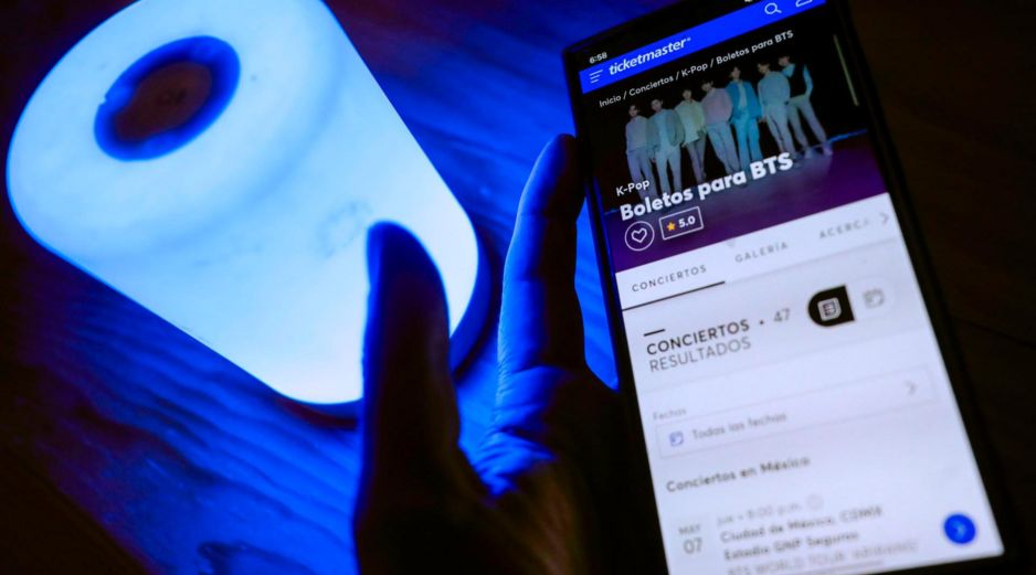 La boletera señaló que la venta para las tres fechas de BTS en México enfrentó 