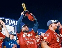 Alemao Hernández es de los peloteros de mayor experiencia en Charros, siendo fundamental para los éxitos recientes del equipo. CORTESÍA/Charros de Jalisco