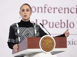 Sheinbaum enfatizó que el reconocimiento del Estado palestino es un elemento central para evaluar la invitación del mandatario estadounidense. EFE/J. Méndez