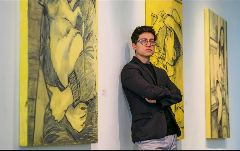 Juvenal Urzúa diseñó un programa que activa el espacio expositivo con obras, materiales y acciones en vivo. EL INFORMADOR/ A. Navarro