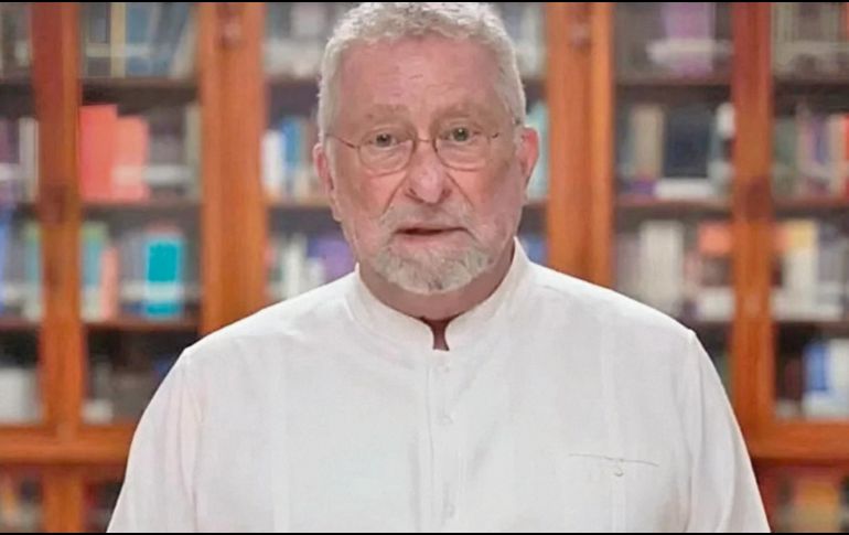 José Abud Flores. El exrector de la Universidad Autónoma de Campeche, durante una entrevista en la que afirmó que su detención tuvo intereses políticos. ESPECIAL