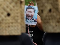 La última visita de Francia a China que estuvo centrada en la guerra de Ucrania, la Unión Europea y la ampliación de la cooperación bilateral entre París y Pekín. FE/EPA/R. de la  Peña