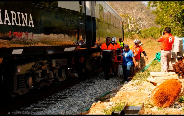 El maquinista excedió el límite de velocidad permitido de 50 Km/h. EFE/L. Villalobos