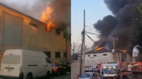 Las autoridades aún no han determinado la causa del incendio ni la extensión total de los daños. ESPECIAL.