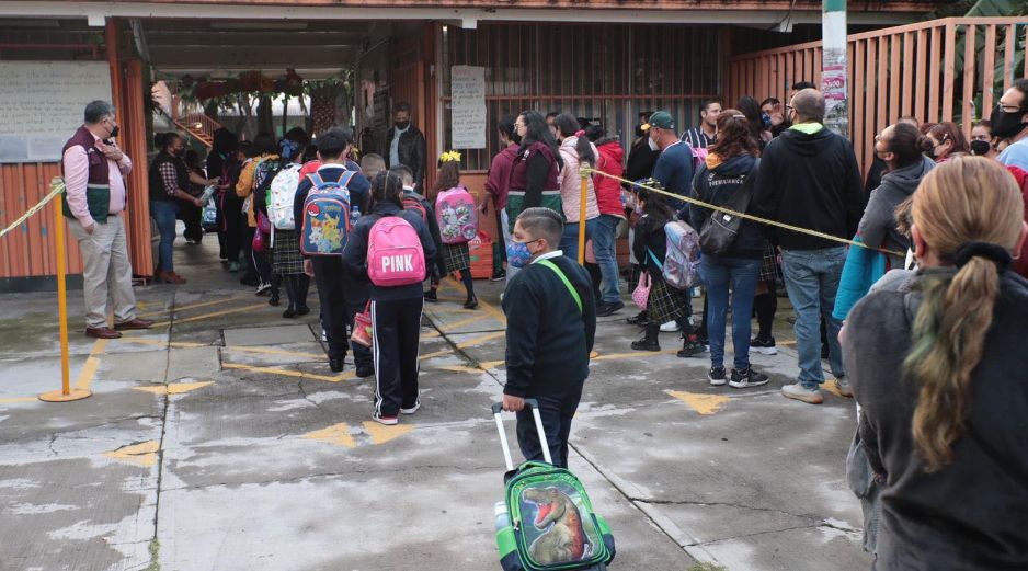 Autoridades detallaron que hasta el momento se han confirmado 23 estudiantes contagiados. EL UNIVERSAL / ARCHIVO