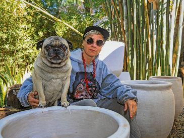 La artista plástica presenta “MU” dentro de las actividades de ART WKND GDL 2026. EL INFORMADOR/ J. Acosta