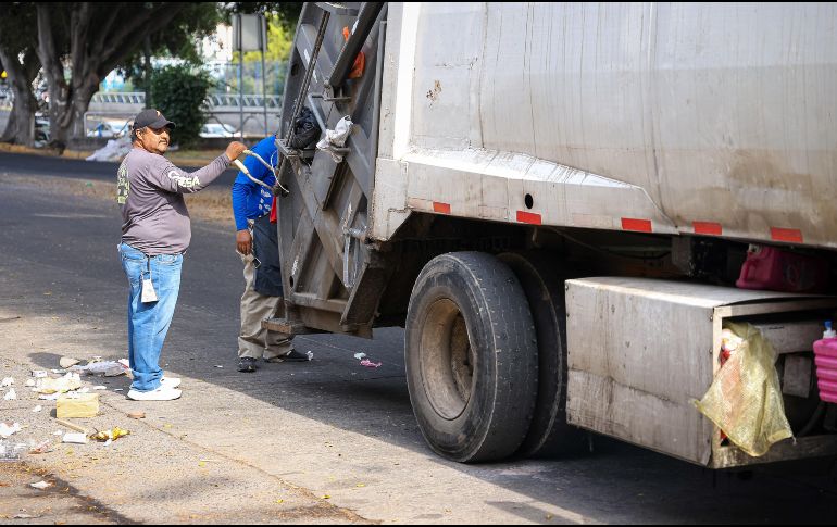 Recuerda que ese día no debes dejar bolsas de basura en la vía pública. EL INFORMADOR/ ARCHIVO