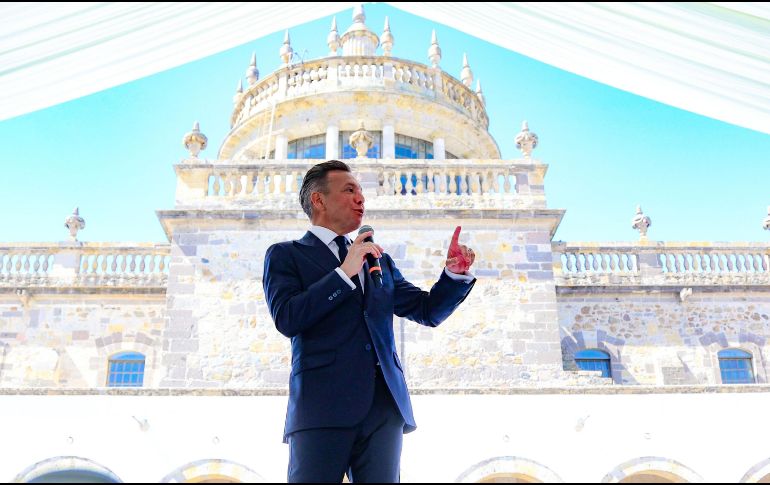 Pablo Lemus felicitó a los 22 diputados y diputadas que votaron en contra de la iniciativa. EL INFORMADOR/A.NAVARRO