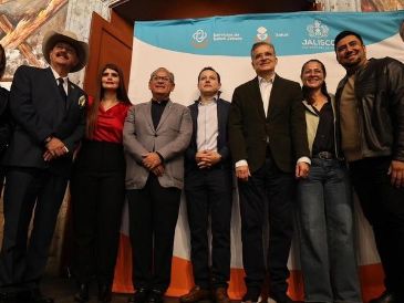 La inauguración contó con la presencia del diputado Julio César Hurtado Luna, presidente de la Mesa Directiva, y la diputada María del Refugio Camarena Jáuregui, presidenta de la Junta de Coordinación Política. CORTESÍA