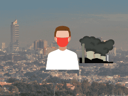 La contaminación atmosférica puede ocasionar graves afectaciones a la salud. EL INFORMADOR / ARCHIVO