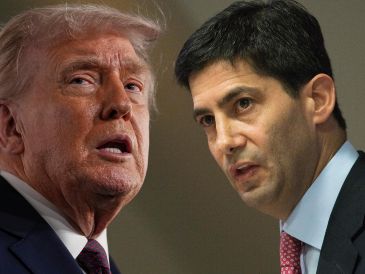 "Me complace anunciar que nomino a Kevin Warsh" para presidir la Reserva Federal, dijo Donald Trump en la red Truth Social. ESPECIAL, AP / A. Robert y EFE / ARCHIVO