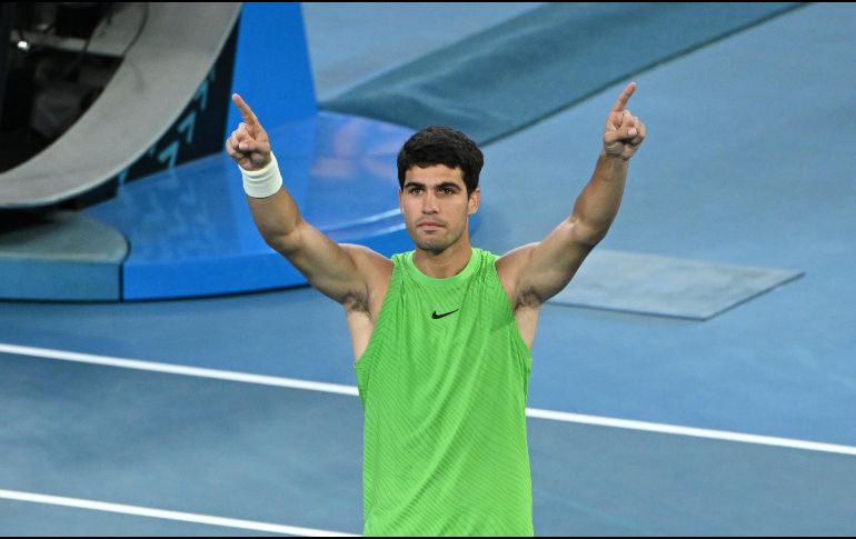 El murciano se ha convertido en el más joven de la historia en disputar las finales de los cuatro torneos del Grand Slam, por delante del estadounidense Jim Courier en 1993. EFE / J. Ross