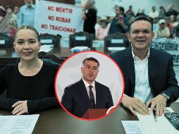 El titular de la SSPC mencionó que los legisladores de Movimiento Ciudadano están resguardados con custodia en el hospital. EFE / Presidencia / SUN / ARCHIVO