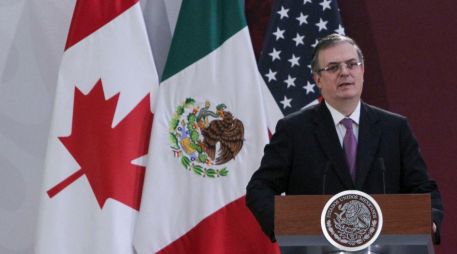 Ebrard agregó que el 4 de febrero se llevará a cabo una reunión en Palacio Nacional entre la Presidenta Claudia Sheinbaum y empresarios de los comités de inversión del país. NTX / ARCHIVO