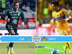 León recibe a Tigres en el Nou Camp por la Jornada 4 del Clausura 2026. ESPECIAL / IMAGO7 y CANVA