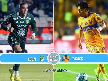León recibe a Tigres en el Nou Camp por la Jornada 4 del Clausura 2026. ESPECIAL / IMAGO7 y CANVA
