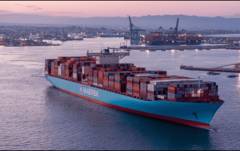 China no está de acuerdo con la decisión de que la firma danesa sea ahora quien se haga cargo de los puertos. CANVA