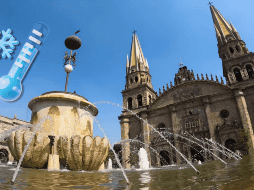 Guadalajara mantendrá temperaturas frescas hoy y el resto del fin de semana. ESPECIAL / CANVA