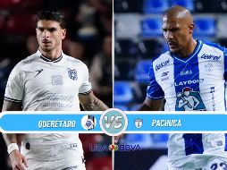 Gallos Blancos y Tuzos se enfrentan en el Estadio La Corregidora para cerrar la Jornada 4 del Clausura 2026. ESPECIAL / IMAGO7 y CANVA