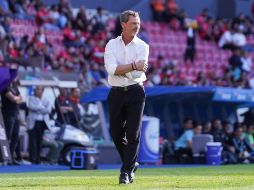 El técnico argentino también hizo énfasis en el contexto que vive el club y el grupo de trabajo. IMAGO7.