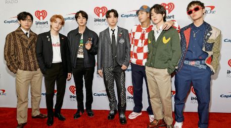 BTS. La agrupación coreana alista la presentación de tres conciertos en México, en mayo de 2026. AFP