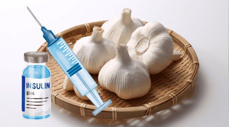 El ajo podría ayudar a disminuir los niveles de glucosa en sangre al favorecer un mejor aprovechamiento de la insulina disponible. CANVA