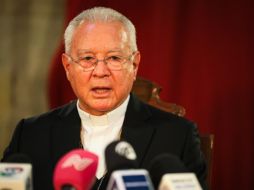 El cardenal destacó que Jalisco se ha distinguido por una identidad cimentada en valores fuertemente vinculados a la familia. EL INFORMADOR/ J. ACOSTA.