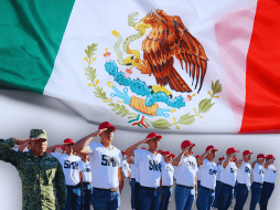 Los jóvenes mexicanos ahora tendrán la posibilidad de realizar su Servicio Militar Nacional (SMN) en solo tres meses y no en un año. ESPECIAL / CANVA / Gobierno de México