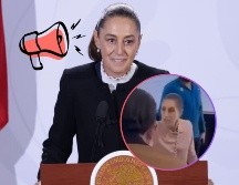 A la Presidenta le pareció incongruente que los morenistas estuvieran en primera fila para tomarse una foto mientras la población está pasando por momentos de crisis. SUN / F. Rojas / ESPECIAL / X