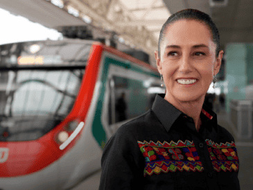 Se tiene previsto que el tren que conecta la capital del Estado de México con la Ciudad de México transporte diariamente a más de 230 mil pasajeros. ESPECIAL/Gobierno de México