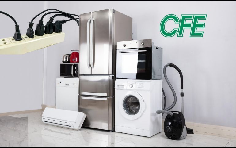 El llamado consumo fantasma se refiere a la energía que utilizan algunos aparatos eléctricos aun cuando están apagados o en modo de espera. ESPECIAL / CANVA y CFE