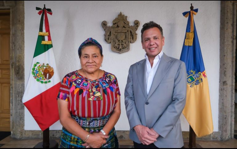 El acuerdo entre el Gobierno de Jalisco y la Fundación Rigoberta Menchú Tum establecerá una estrategia proactiva y propositiva. ESPECIAL