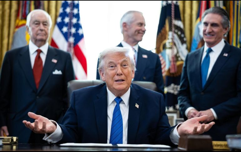 Trump y su Gobierno han asegurado que están dispuestos al diálogo con Cuba. EFE/EPA/ Francis Chung / Pool